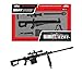 GoatGuns Miniature .50 Cal Barrett 82A1 Model in Black | 1:3 Scale Die Cast Metal