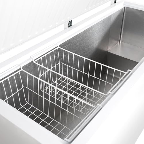 GastroHero GastroHero Gefriertruhe ECO 550 I Tiefkühltruhe 439L groß I abschließbar I Kühltruhe fahrbar und abschließbar I Gefriergerät -18°C bis -22°C - Produktansicht 3 | Gefriertruhen