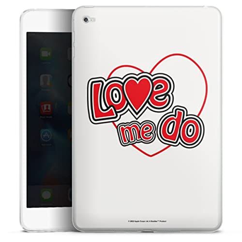 DeinDesign Coque en Silicone Compatible avec Apple iPad Mini 4 Coque Coque pour Tablette Love Me Do The Beatles Musique - Les Beatles, Paul McCartney, John Lennon, RIngo Starr, George Harrison DeinDesign Coque en Silicone Compatible avec Apple iPad Mini 4 Coque Coque pour Tablette Love Me Do The Beatles Musique