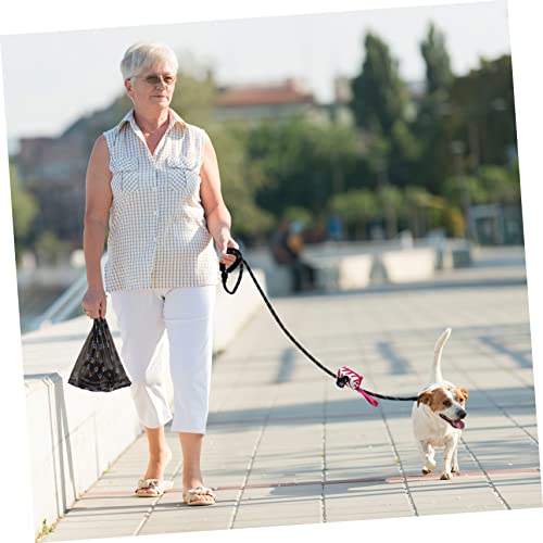 Kit de laisse pour chien en nylon COLLBATH avec distributeur de sacs déjections - 6