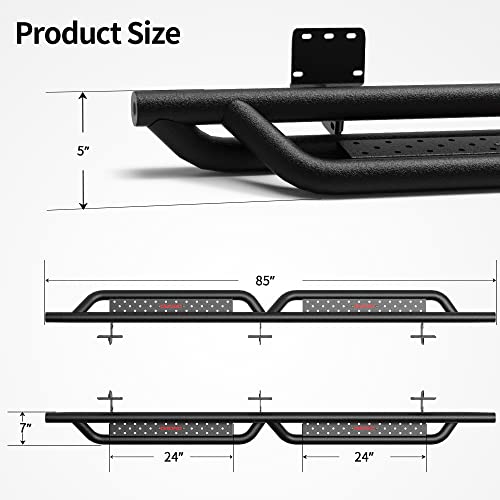 Estribos OEDRO 6 Inch para RAM 1500 Crew Cab 2019-2026 miniatura 5