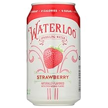 Waterloo Sparkling Water Waterloo Strawberry Sparkling Water, 12 Fl Oz