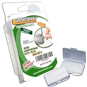 Genuine Orthowax – Orthodontic Wax for Braces Wearer – Stick Better Than competitors