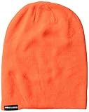 Lässiges Unisex Beanie Urban Classics Unisex Neon Long Beanie Strickmütze, Orange (Orange 00180), (Herstellergröße: one Size)
