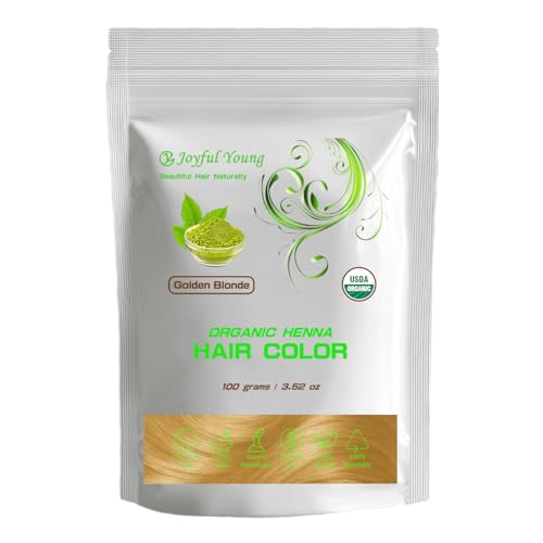 Joyful Young Henna Hair Dye Golden Blonde 100g