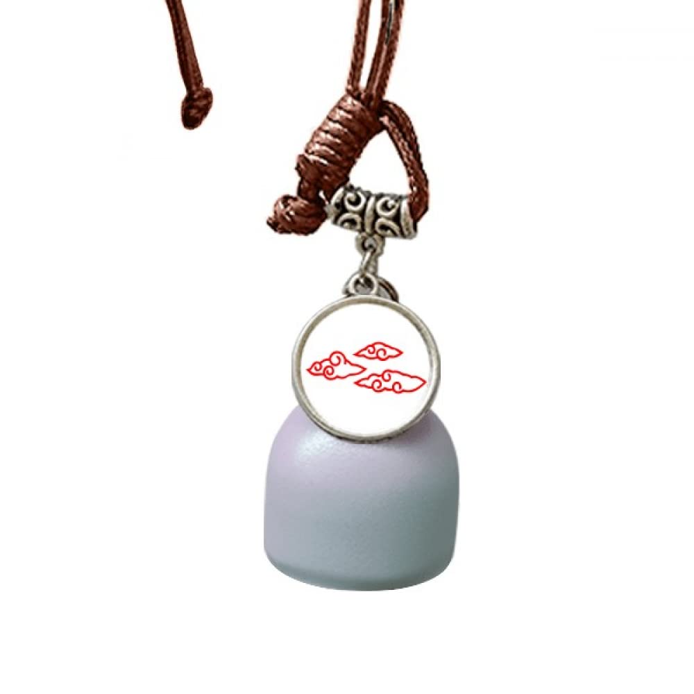 OROOBA® comp Clouds Flowers Imply Country Dream Catcher Wind Chime Car Hanging Bell