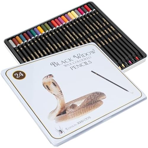Black Widow Colored Pencils For Adults Perfect For Coloring Books