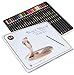 Black Widow Colored Pencils for Adults, the Best Color Pencil Set for Adult Coloring Books, A Quality 24 Piece Blackwood Drawing Kit Available to Use. Cobra Edition