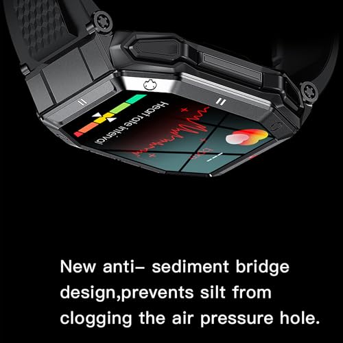 Reloj Inteligente ZPIMY 1.85" AMOLED Hombre 5ATM, - Imagen 6