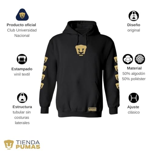 Pumas Men's Hoodie UNAM Logo Limited Edition 14
