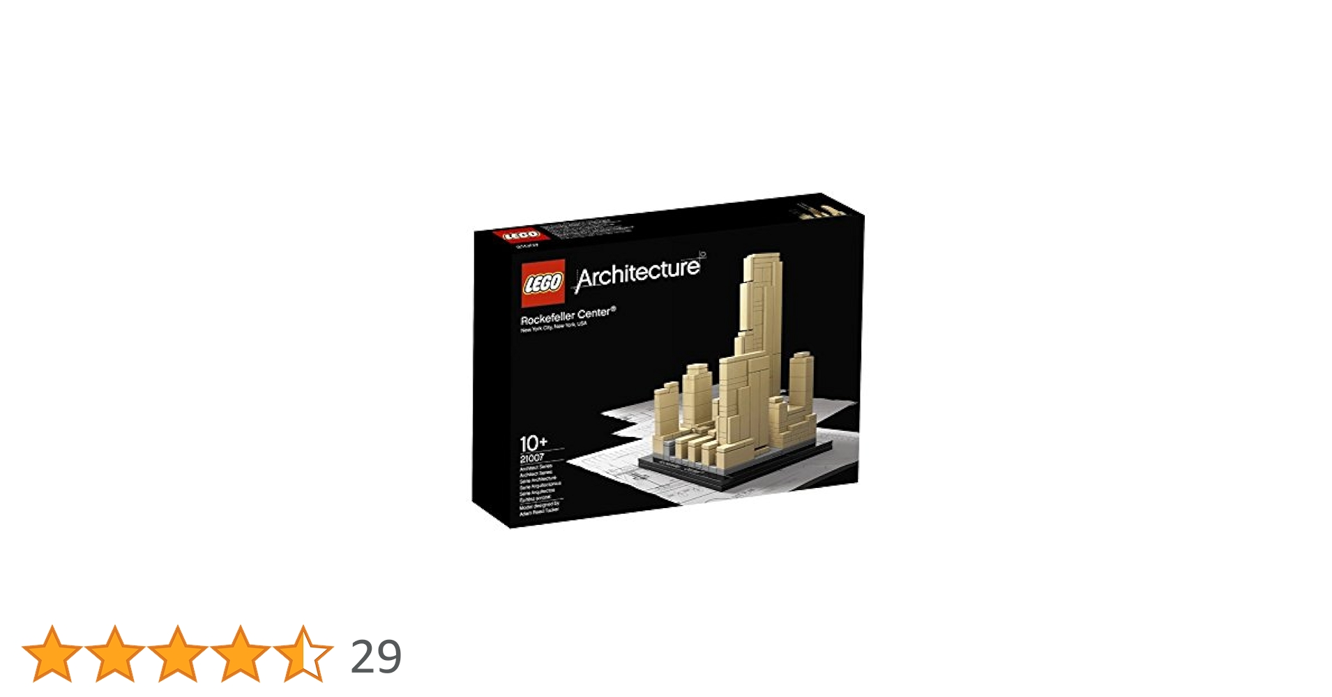 レゴ　アーキテクチャー　ロックフェラーセンタービル　21007　新品　未開封レア Amazon.co.jp: レゴ (LEGO) アーキテクチャー ロック フェラー