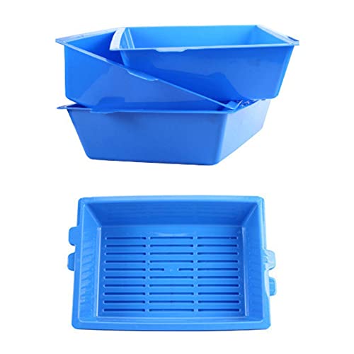 Caja de Arena para Gatos con 3 Bandejas Tamizadoras Fácil Limpieza miniatura 6
