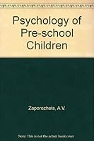 The Psychology of Preschool Children 0262240130 Book Cover