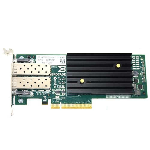 Brocade 1020 BR1020 Adaptador CNA PCI-E de doble puerto 10Gb FCoE miniatura 1