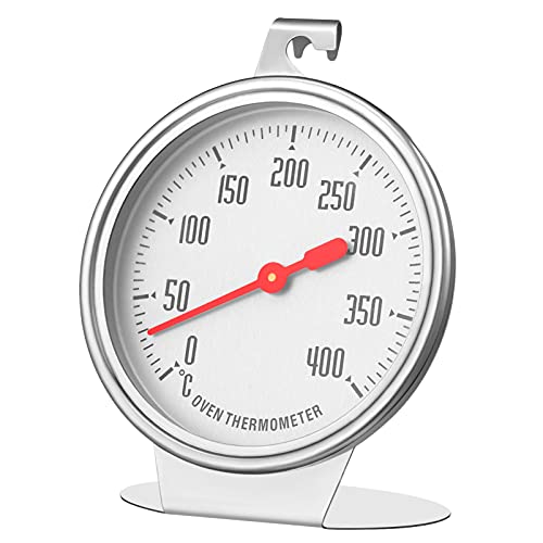 Cabilock Thermomètre Pour Four Acier Inoxydable Lecture Instantanée Contrôle De Température Pour Four Cadran Unique