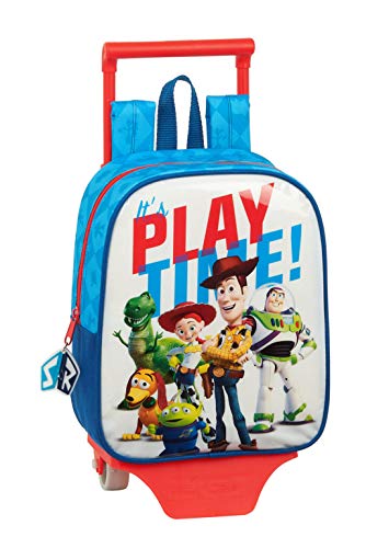 Safta 612031280 Mochila guardería ruedas  carro  trolley Toy Story  Multicolor