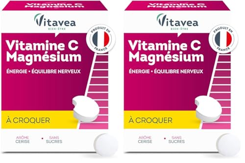Vitamine C contre la fatigue : Vitavea Magnésium triple action