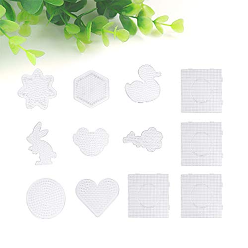 Totority 36 Peças De Fusíveis De Água Diy Derretidas Artesanato De De Ferro Bandeja Placa De De Fusí