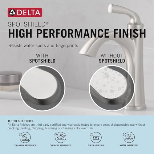 Delta-Faucet-Nicoli-Pull-Down-Single-Hole-Bathroom-Faucet-Brushed-Nickel-Bathroom-Sink-Faucet-Bathroom-Faucet-with-Pull-Out-Sprayer-Single-Handle-Bathroom-Faucet-Stainless-15749LF-SSPD