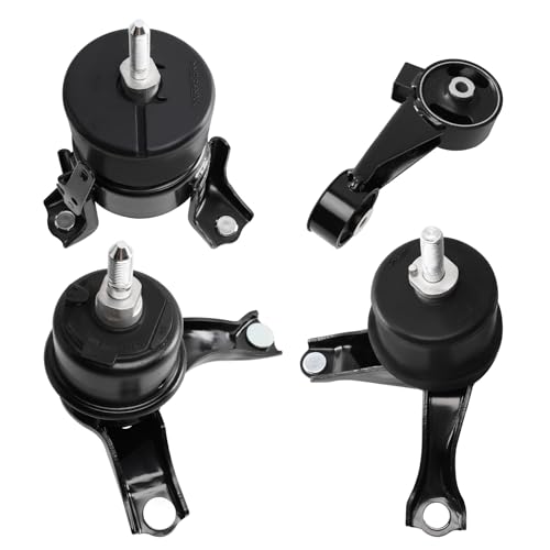 QRYIPPDM Engine Motor and Transmission Mount Kit Compatible with 2004-2006 ES330 3.3L V6 &2004-2006 Camry 3.3L V6 & 2004 2005 2006 2007 2008 Solara 3.3L V6 AUTO 4PCS OE: A4239HY A4236 A4212 A4207