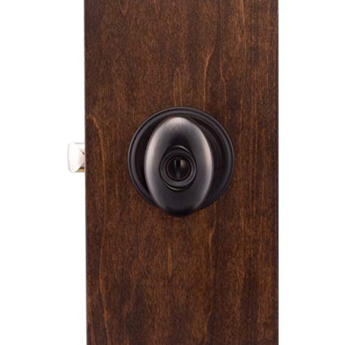 Copper Creek EK2030TB Egg Door Knob, Privacy Function, 1 Pack, in Tuscan Bronze by Copper Creek - Image 4