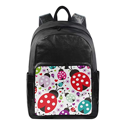 ISAOA Moda impermeable mochila escolar para portátil  15.6 pulgadas lunares Illustration
