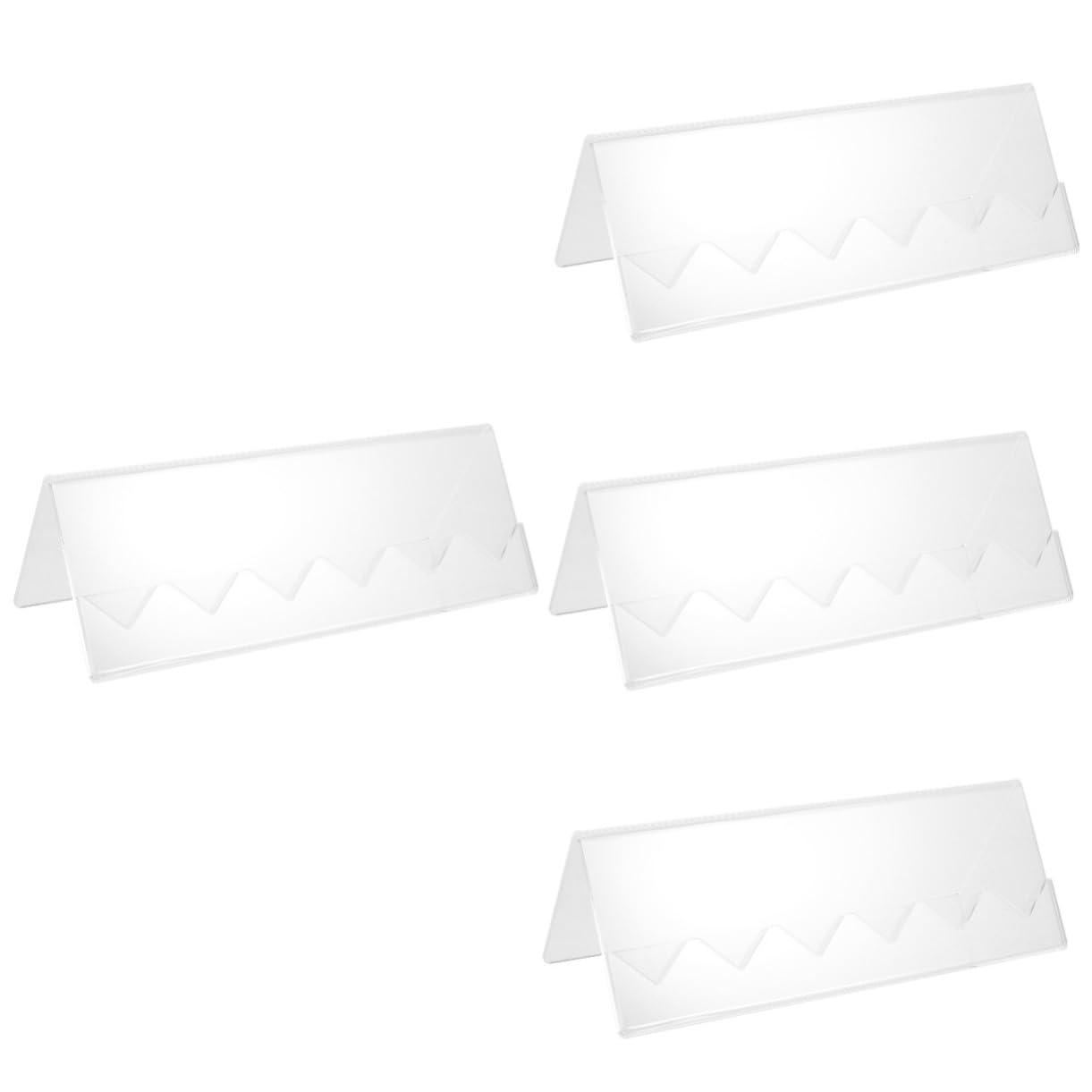 SHINEOFI 4 Piezas Portamonedas Coleccionable Mostrando El Suministro Soporte Decorativo Estante De Almacenamiento Elegante Monedero Coleccionable Soporte De Monedas Coleccionables Acrílico