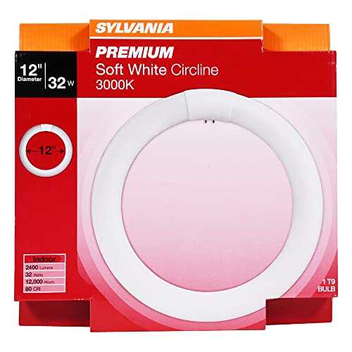 Sylvania Fc12T9 32W G10Q T9 4-Pin Circline 3000K Soft White Ceiling Light Bulb #TOP2