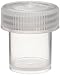 Nalgene 2118-0002 Polypropylene 60mL Wide-Mouth Translucent Straight-Sided Jar (Pack of 12)