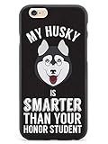 Inspired Cases - Compatible with iPhone 6/6s Case - 3D Textured Protective Phone Case for Apple iPhone 6/6s - Smarter Than Your Honor Student - Husky