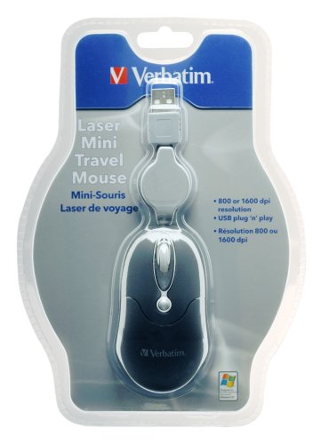 Mini Mouse Verbatim Óptico De Viaje Dispositivos Usb-c 99235 Color