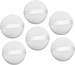 6 piezas redondas de maquillaje de felpa en p...