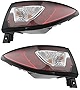 Garage-Pro Tail Light Assembly Compatible with 2013-2017 Chevrolet Traverse Outer, Set of 2, Driver and Passenger Side