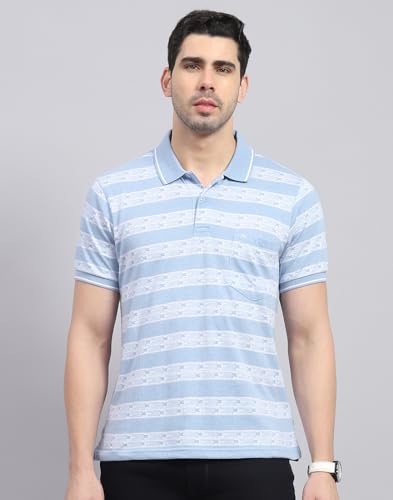 Image of Monte Carlo Mens Striped T-Shirt