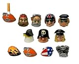 Butt Bat Assorted Biker Cigarette Snuffers Instant Cigarette Extinguishers for Ashtrays Random Pack...