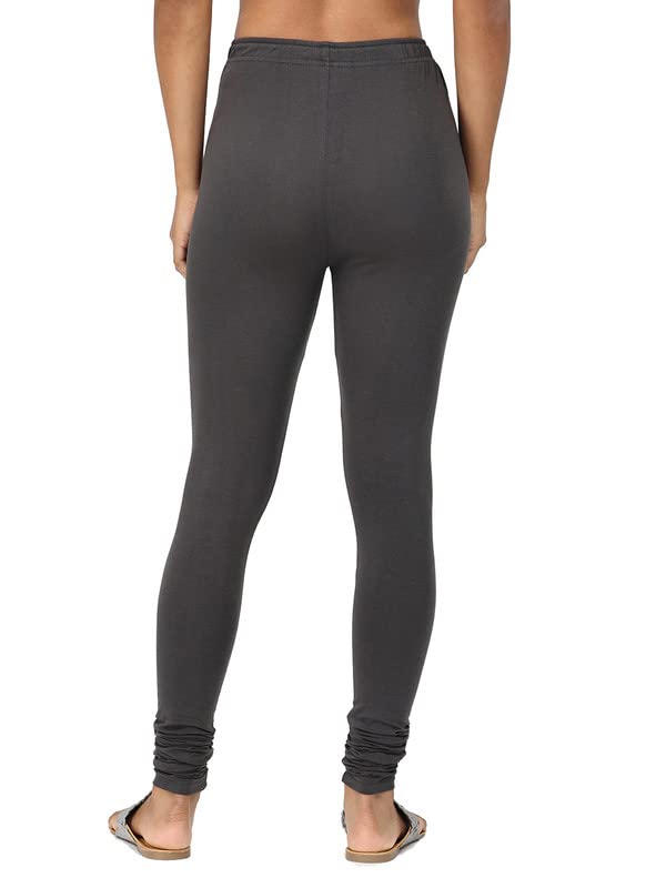 Image of Robinbosky Cotton Churidhar Leggings for Women - Stylish, Stretchable & Flattering Fit for All-Day Comfort