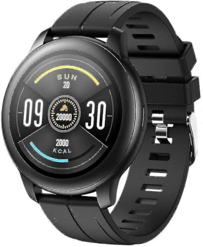 JOYHAPPST Reloj inteligente, pantalla táctil completa de 1.3 pulgadas, impermeable, deportivo, monitor de sueño de frecuencia cardíaca