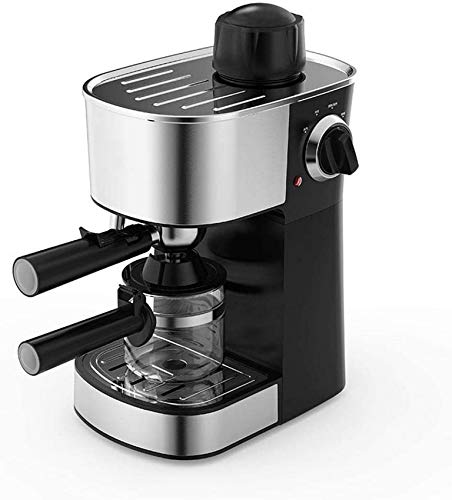 QJRGUY Espresso Steamer Drip tray, Built-In Milk Frother Reservoir with Adjustable Control Knob, 5 Bar Coffee Maker and Cappuccino Machine