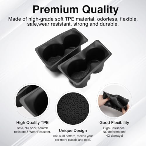Inserto Portavasos Puerta Karltys Dodge Ram 1500 2019-2026 miniatura 4