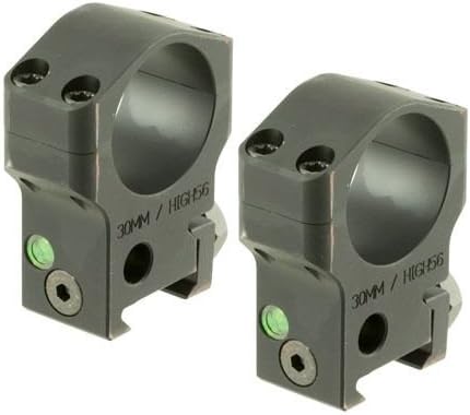 ACCU-TAC SCOPE RINGS 30MM BLK