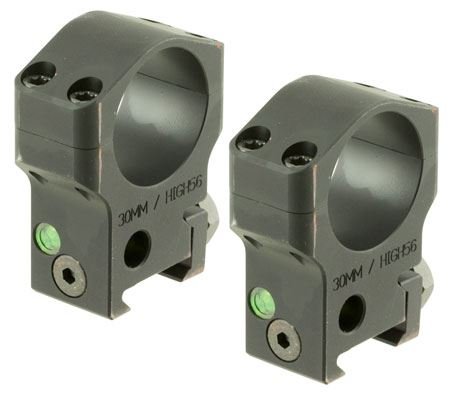 Accu-Tac Hsr-300 Hsr-30 Ring Set 30Mm Dia 1.3" Black #TOP5