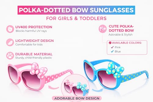 Image of Zynic Sunglasses For Kids Girls Combo Pack of 2 | Cat Eye Butterfly Sunglasses Goggles For Kids Baby Girls Stylish And Fashanable Specs | UV 400 Protected | Birthday Gift