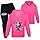 Duoxinbos KPOP Huntrix Tracksuit Girls Vintage Y2k Hoodies Huntr/X Hip Hop Streetwear Fashion Kids Long Sleeve & Pants Sets Rumi Mira Zoey Printed Sweatshirt Back to School