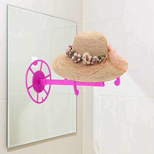 FRCOLOR 4Pcs Estande Peruca Peruca Peruca Peruca Estande Titular Dobrável Portátil Pendurado Exibiçã