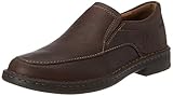 Clarks Kyros Free, Mocasines Hombre, Marrón (Brown Tumbled Leather), 41.5 EU
