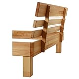 Krok Wood Julia Massivholzbett in Buche 100 x 200 - 7