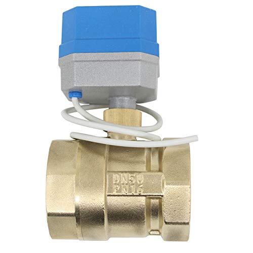 Valvula 2 vias motorizada 220v electrovalvula 220 bola 1/2 3/4 1 1-1/4 1-1/2 2 pulgada (DN50-2 pulgada)