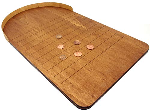 Británica madera Shove ha'penny tablero Cover