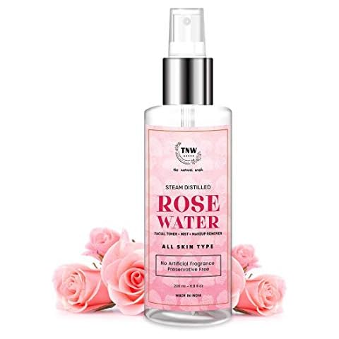 TNW - The Natural Wash DISTILLED ROSE WATER (200 ml) Cover