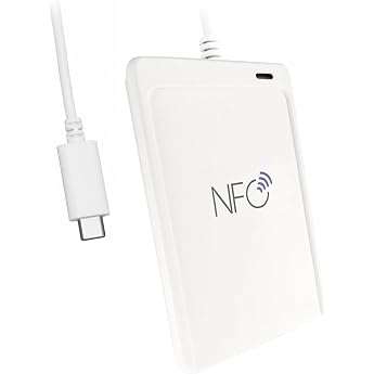 ACR1552U-MF USB-C NFC Tag & Smart Card Reader Writer Contactless RFID Proximity Card Reader for MIFARE FeliCa ISO 14443 A/B ISO18092 Devices